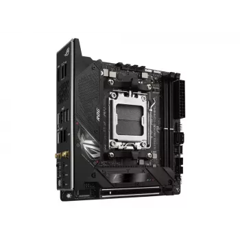Motininė plokštė ASUS ROG STRIX B650E-I GAMING WIFI mini ITX — AMD B650, Socket AM5, DDR5, 2x M.2, Wi‑Fi 6E, 2.5Gb LAN