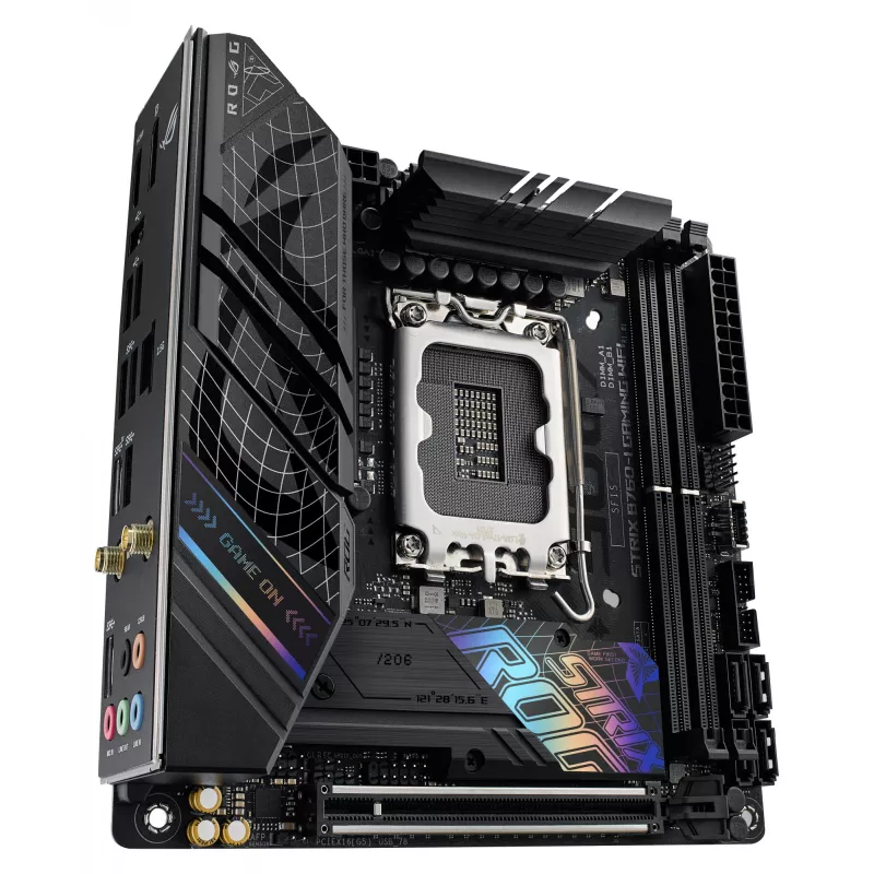 ASUS ROG STRIX B760-I GAMING WIFI pagrindinė plokštė Intel B760 LGA 1700 mini ITX