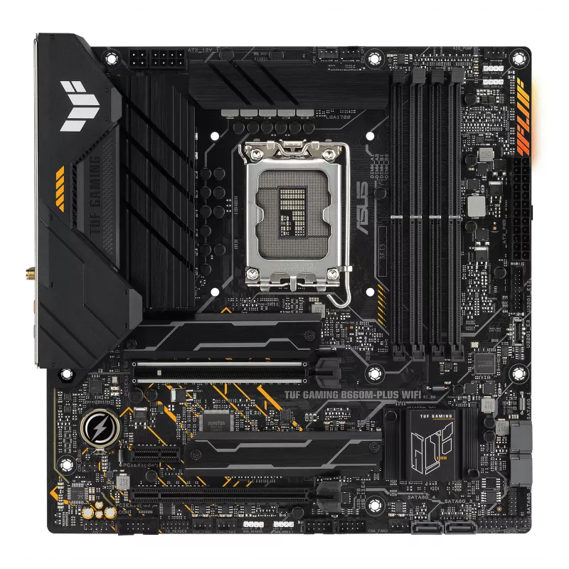 ASUS TUF GAMING B660M-PLUS WIFI Intel B660 LGA 1700 micro ATX pagrindinė plokštė