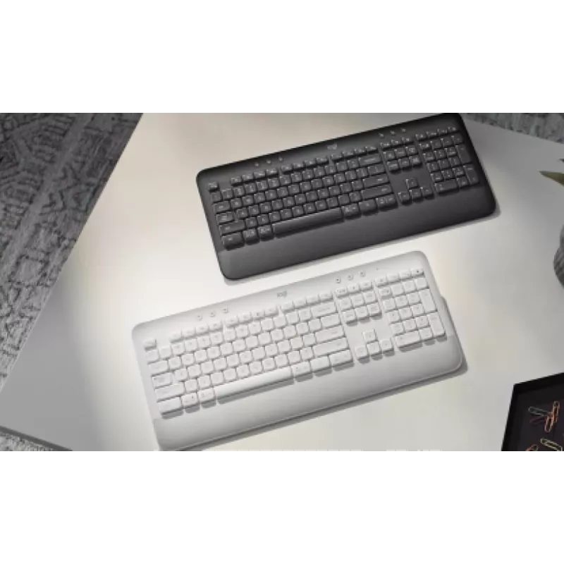 LOGITECH Signature K650 belaidė klaviatūra - Off-white - QWERTZ
