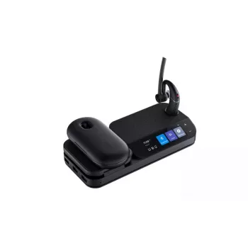Yealink BH71-WORKSTATION-PRO ausinės/ausinė Belaidės Į ausį Biuras/Skambučių centras Bluetooth Įkrovimo stotelė Juoda