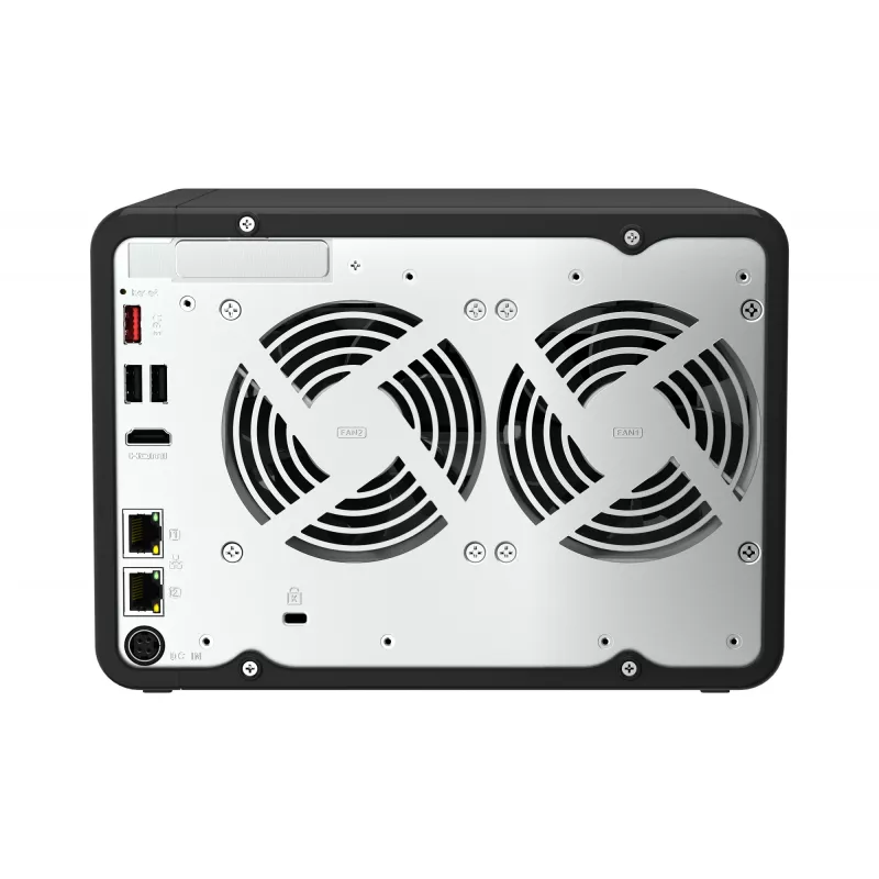QNAP TS-664 NAS bokštas Intel Celeron N5095 8 GB DDR4 0 TB QNAP QTS juoda, bronzinė