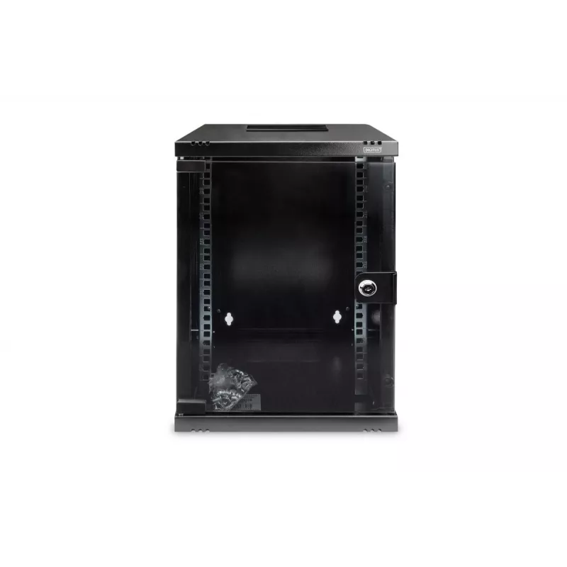 DIGITUS sieninis montažinis kabinetas 312x300mm (10 inch) 9U 464x312x300 mm juodas