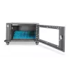 DIGITUS Įkrovimo spinta, 16 vietų, 14 colių, juoda 384x550x375 mm, elektr. užraktas, su USB, ventiliatoriumi