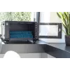 DIGITUS Įkrovimo spinta, 16 vietų, 14 colių, juoda 384x550x375 mm, elektr. užraktas, su USB, ventiliatoriumi