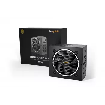 be quiet! PURE POWER 12 M | 1200W maitinimo blokas 20+4 pin ATX ATX juodas