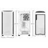 PC korpusas be quiet! Shadow Base 800 DX White Midi Tower