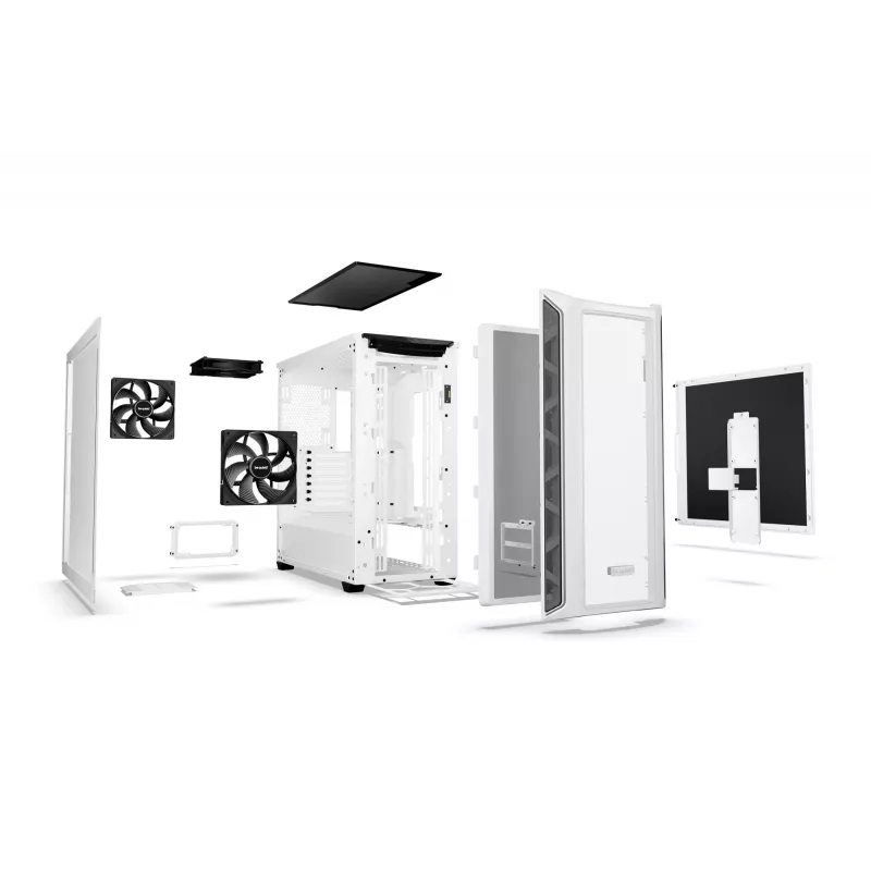 PC korpusas be quiet! Shadow Base 800 DX White Midi Tower