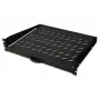 DIGITUS 2U ištraukiama lentyna spintoms nuo 450 mm gylio 88x483x352 mm, iki 30 kg, juoda (RAL 9005)