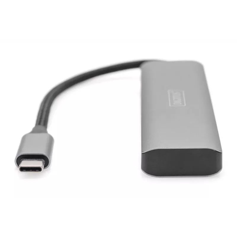 DIGITUS USB-C 4 prievadų USB-C 3.1 Gen1 5Gbps šakotuvas