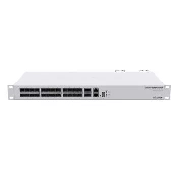 MIKROTIK CRS326-24S+2Q+RM Valdomas L3 tinklo jungiklis, Fast Ethernet (10/100), 1U, baltas