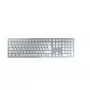 Belaidė klaviatūra CHERRY KW 9100 SLIM FOR MAC, USB + Bluetooth, QWERTZ vokiškas išdėstymas, sidabrinė