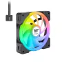 THERMALTAKE PC aušinimo ventiliatorius - SWAFAN EX14 ARGB Sync TT Premium Edition - 14 cm - Juodas - 3 vnt. pakuotė