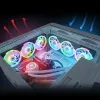 THERMALTAKE PC aušinimo ventiliatorius - SWAFAN EX14 ARGB Sync TT Premium Edition - 14 cm - Juodas - 3 vnt. pakuotė
