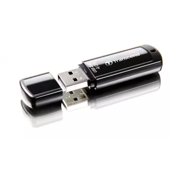 TRANSCEND Jetflash 350 - 4GB USB atmintukas - USB 2.0 - Juodas
