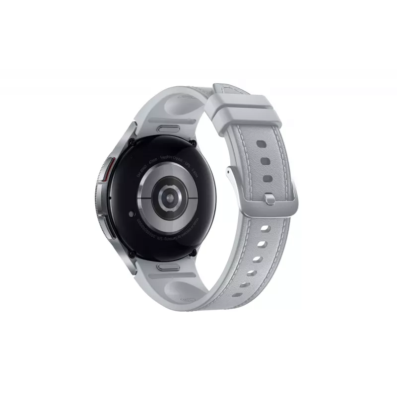 Samsung Galaxy Watch6 Classic 47 mm Skaitmeninis liečiamasis ekranas Sidabrinis