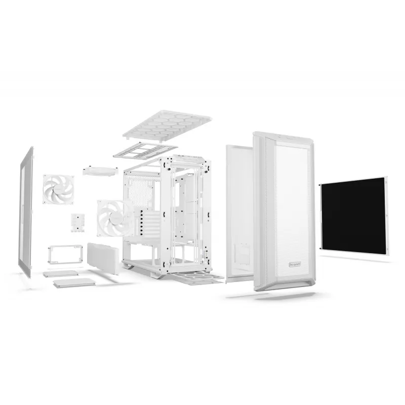 Korpusas be quiet! Dark Base 701 Tower White