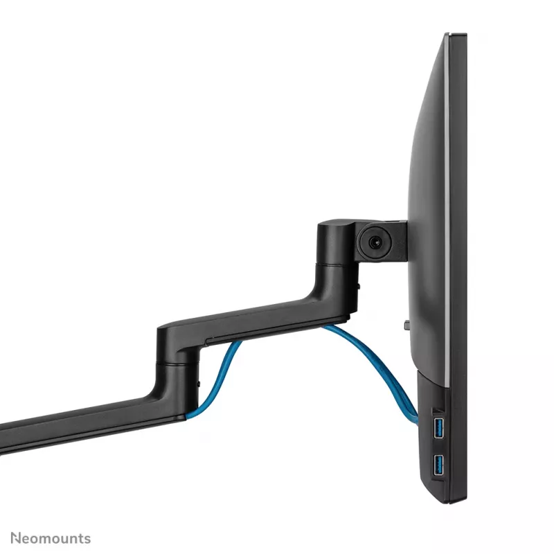 Neomounts DS60-425BL1 Monitoriaus laikiklis 17-27 colių – taupo vietą