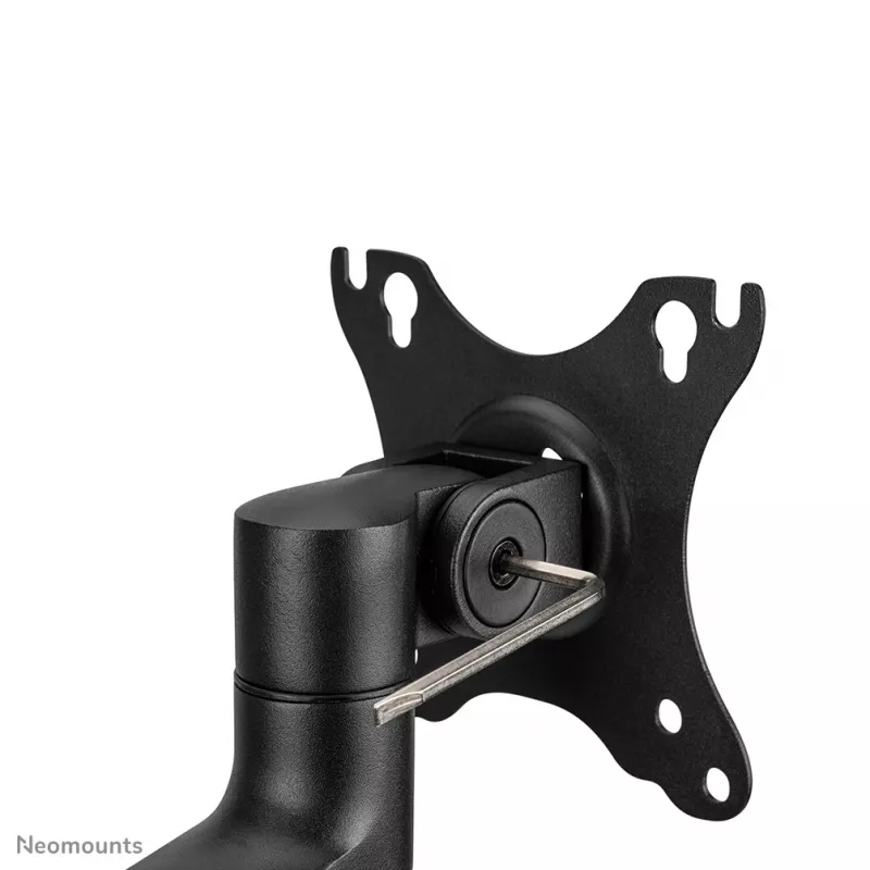 Neomounts DS60-425BL1 Monitoriaus laikiklis 17-27 colių – taupo vietą
