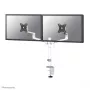 Neomounts DS60-425WH2 monitorių laikiklis dviems ekranams 17-27 colių – taupo vietą