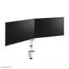 Neomounts DS60-425WH2 monitorių laikiklis dviems ekranams 17-27 colių – taupo vietą