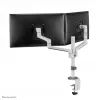 Neomounts DS60-425WH2 monitorių laikiklis dviems ekranams 17-27 colių – taupo vietą