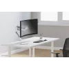Neomounts DS70PLUS-450WH1 monitoriaus rankena 17-49 colių - dujinė spyruoklė - Topfix - 180° stabdiklis