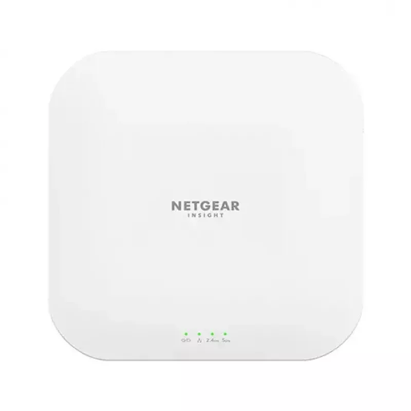 NETGEAR Insight Cloud Managed WiFi 6 AX3600 dviejų juostų prieigos taškas (WAX620) 3600 Mbit/s baltas, maitinimas per Ethernet (PoE)