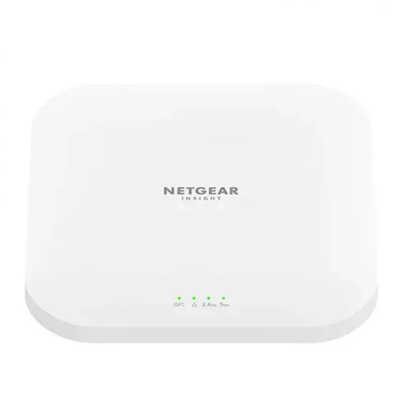 NETGEAR Insight Cloud Managed WiFi 6 AX3600 dviejų juostų prieigos taškas (WAX620) 3600 Mbit/s baltas, maitinimas per Ethernet (PoE)