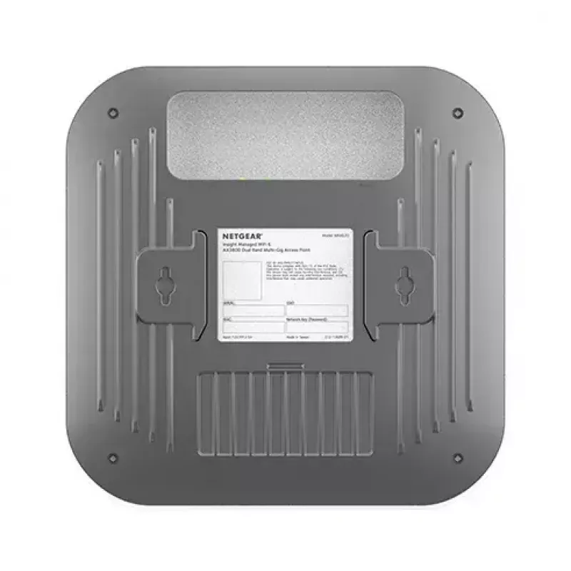 NETGEAR Insight Cloud Managed WiFi 6 AX3600 dviejų juostų prieigos taškas (WAX620) 3600 Mbit/s baltas, maitinimas per Ethernet (PoE)