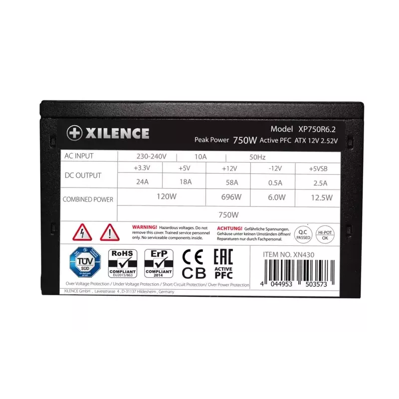 Maitinimo blokas Xilence XN430 750 W