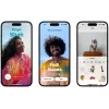 Išmanusis telefonas Apple iPhone 15 128GB Juodas Dual SIM A16 48MP