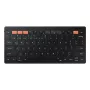 Belaidė klaviatūra mobiliesiems Samsung EJ-B3400BBGGDE QWERTZ vokiška Bluetooth juoda