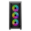 PC Midi Tower korpusas XILENCE XG151 — juodas, ATX/Micro-ATX/Mini-ITX, maitinimo šaltinis apačioje, 2x 3,5 colio + 4x 2,5 colio vietos