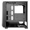 PC Midi Tower korpusas XILENCE XG151 — juodas, ATX/Micro-ATX/Mini-ITX, maitinimo šaltinis apačioje, 2x 3,5 colio + 4x 2,5 colio vietos