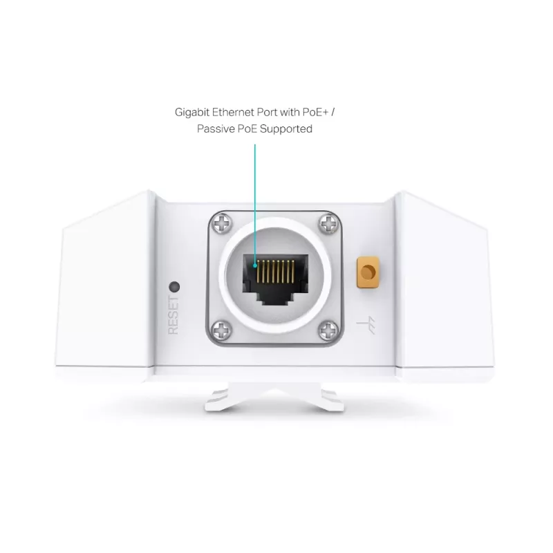 TP-Link Omada AX3000 vidinis/lauko WiFi 6 prieigos taškas, 2,4 GHz, 5 GHz, 3000 Mbit/s, WPA, WPA-Enterprise, WPA2, WPA2-Enterprise, WPA3, WPA3-Enterprise, 10,100,1000 Mbit/s
