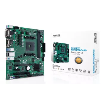ASUS PRO A520M-C II/CSM pagrindinė plokštė AMD A520 Socket AM4 micro ATX