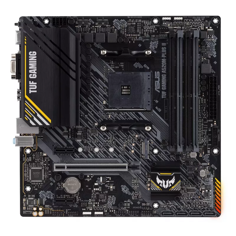 ASUS TUF GAMING A520M-PLUS II AMD A520 Socket AM4 micro ATX pagrindinė plokštė