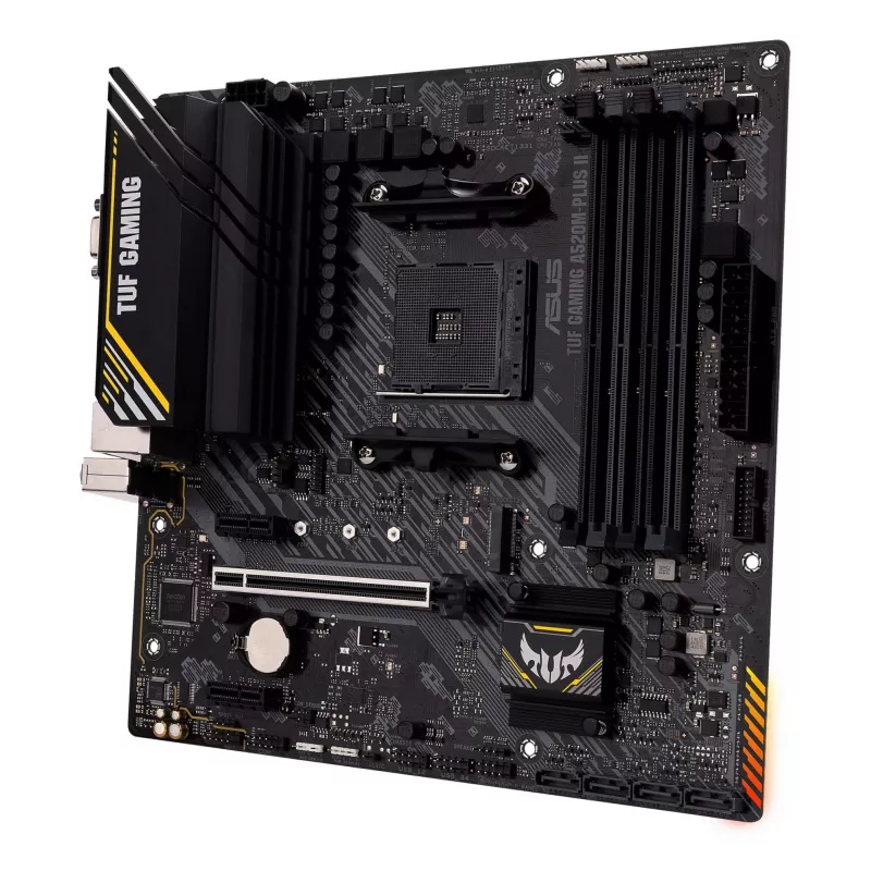 ASUS TUF GAMING A520M-PLUS II AMD A520 Socket AM4 micro ATX pagrindinė plokštė