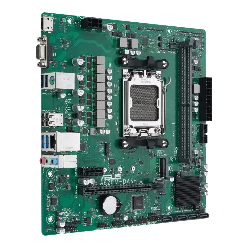 ASUS PRO A620M-DASH-CSM AMD A620 Socket AM5 micro ATX pagrindinė plokštė