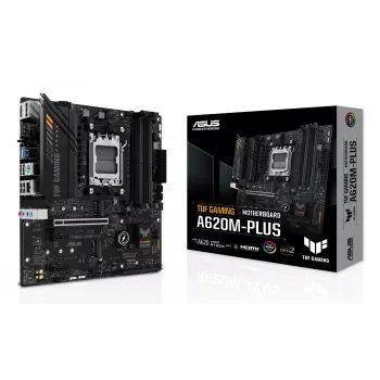 Motininė plokštė ASUS TUF GAMING A620M-PLUS AMD A620 Socket AM5 micro ATX