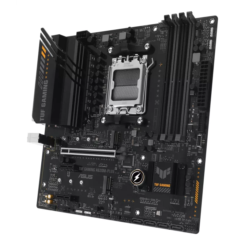 Motininė plokštė ASUS TUF GAMING A620M-PLUS AMD A620 Socket AM5 micro ATX