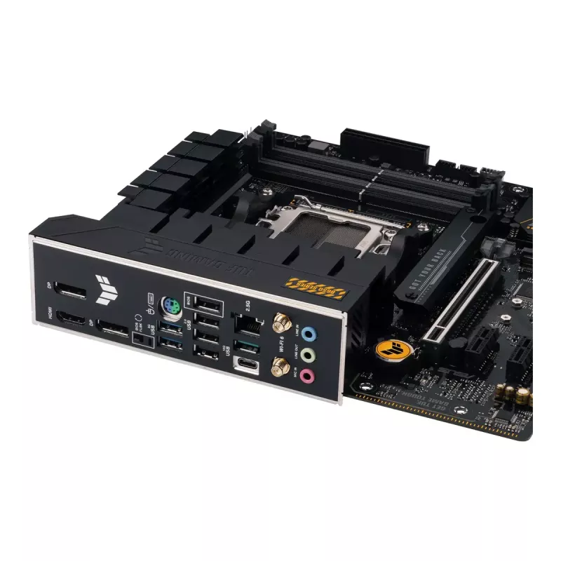 Motininė plokštė ASUS TUF GAMING B650M-E WIFI, AMD B650, Socket AM5, micro ATX, DDR5, 4x DIMM, 128GB, Wi-Fi 6, Bluetooth 5.2