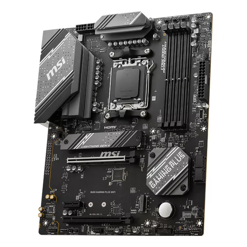 Motininė plokštė MSI B650 GAMING PLUS WIFI, AMD B650, Socket AM5, ATX