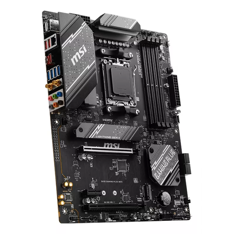 Motininė plokštė MSI B650 GAMING PLUS WIFI, AMD B650, Socket AM5, ATX