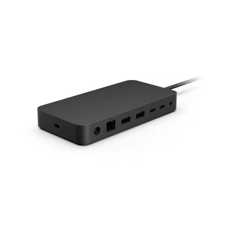 Dokavimo stotelė Microsoft Surface Thunderbolt 4 Dock Juoda 165W USB Type-C