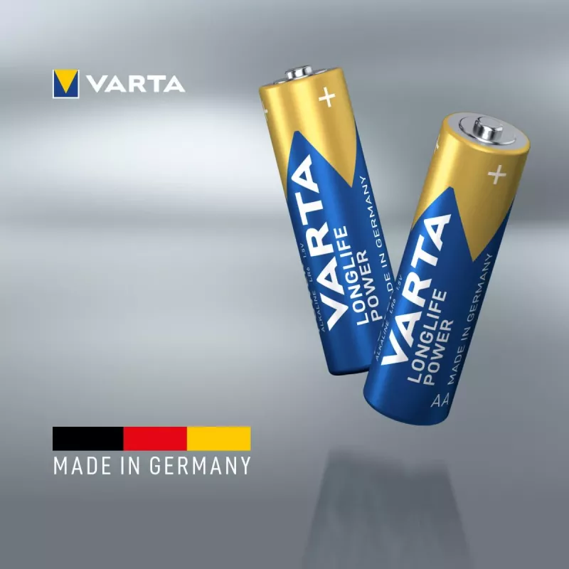 VARTA Longlife Power baterija Mignon AA LR06 1x4
