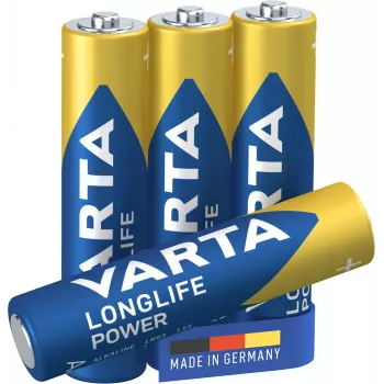 VARTA Longlife Power baterija AAA LR03, 4 vnt.