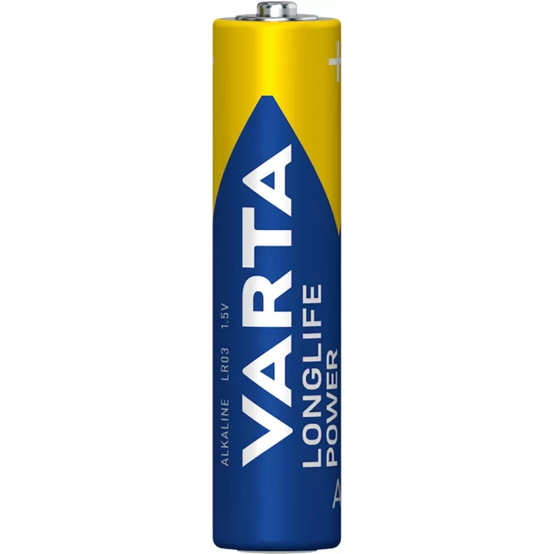 VARTA Longlife Power baterija AAA LR03, 4 vnt.