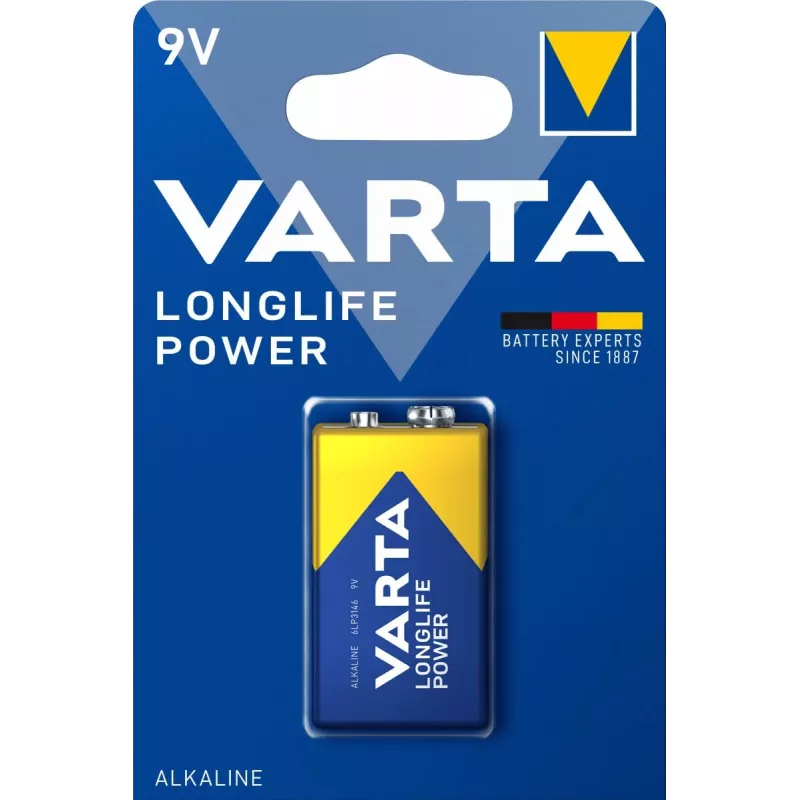 VARTA Longlife Power 9V baterija